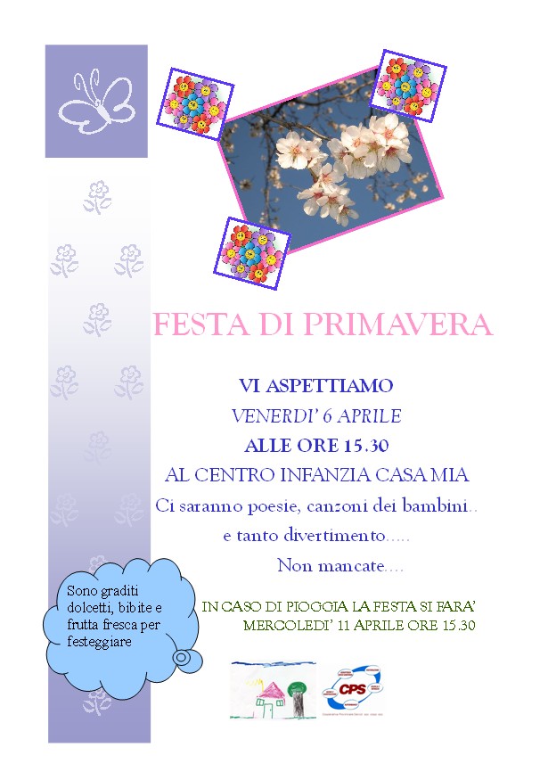 festa primavera 2018